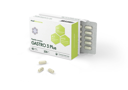 Gastro 3 Plus Peptide Complex includes Suprefort, Svetinorm, Stamakort