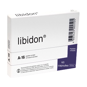 VITUAL Libidon Peptide Complex 60 Capsules Prostate Support