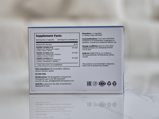 Polo 3 Plus Peptide Complex with Testoluten, Libidon & Glandokort 60 capsules